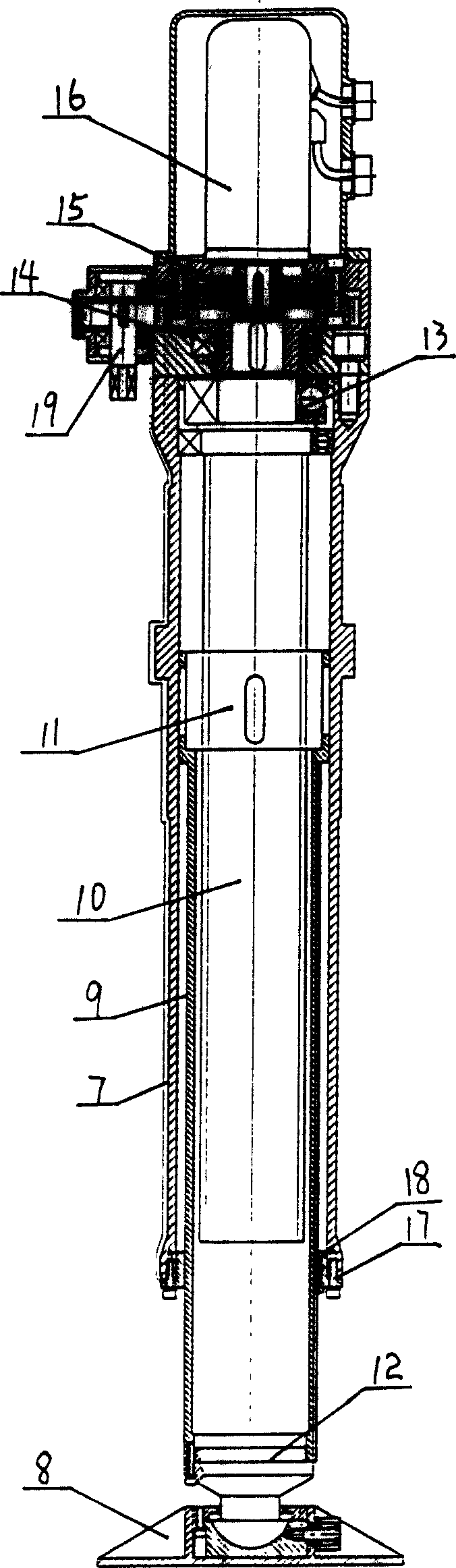 Ground mobile working platform for electronic device
