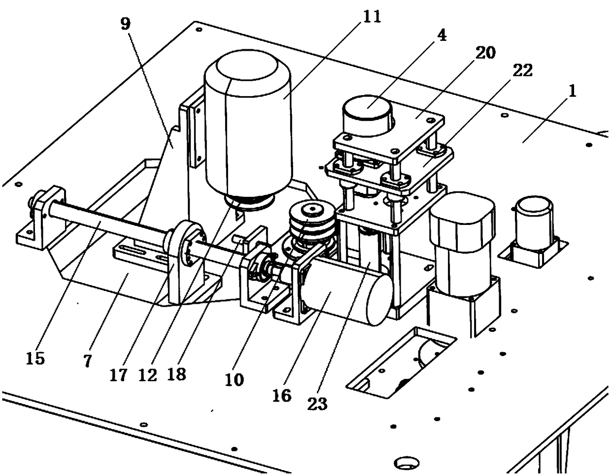 A Grinding Mechanism for Erhu Tuddle Automatic Processing Machine