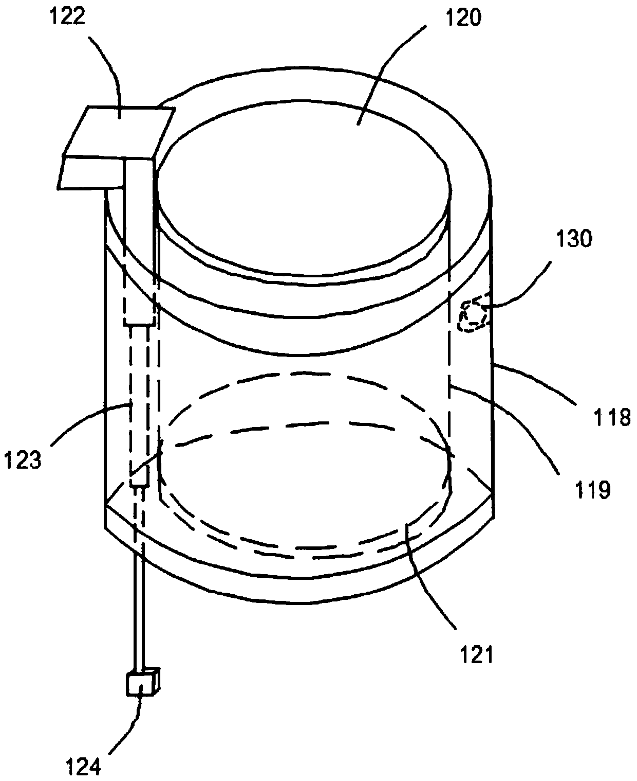 Reaction kettle with composite sight glass device