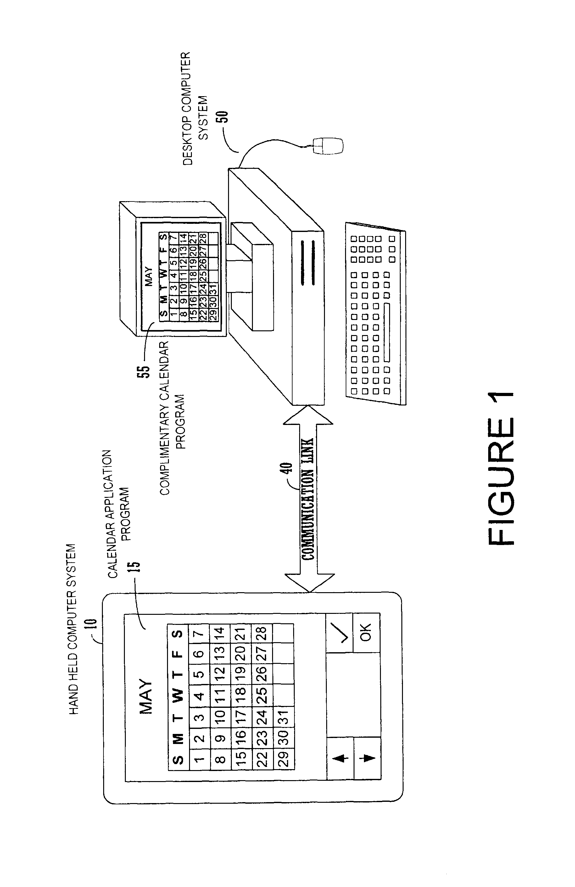 Synchronization of computer databases using caching agents