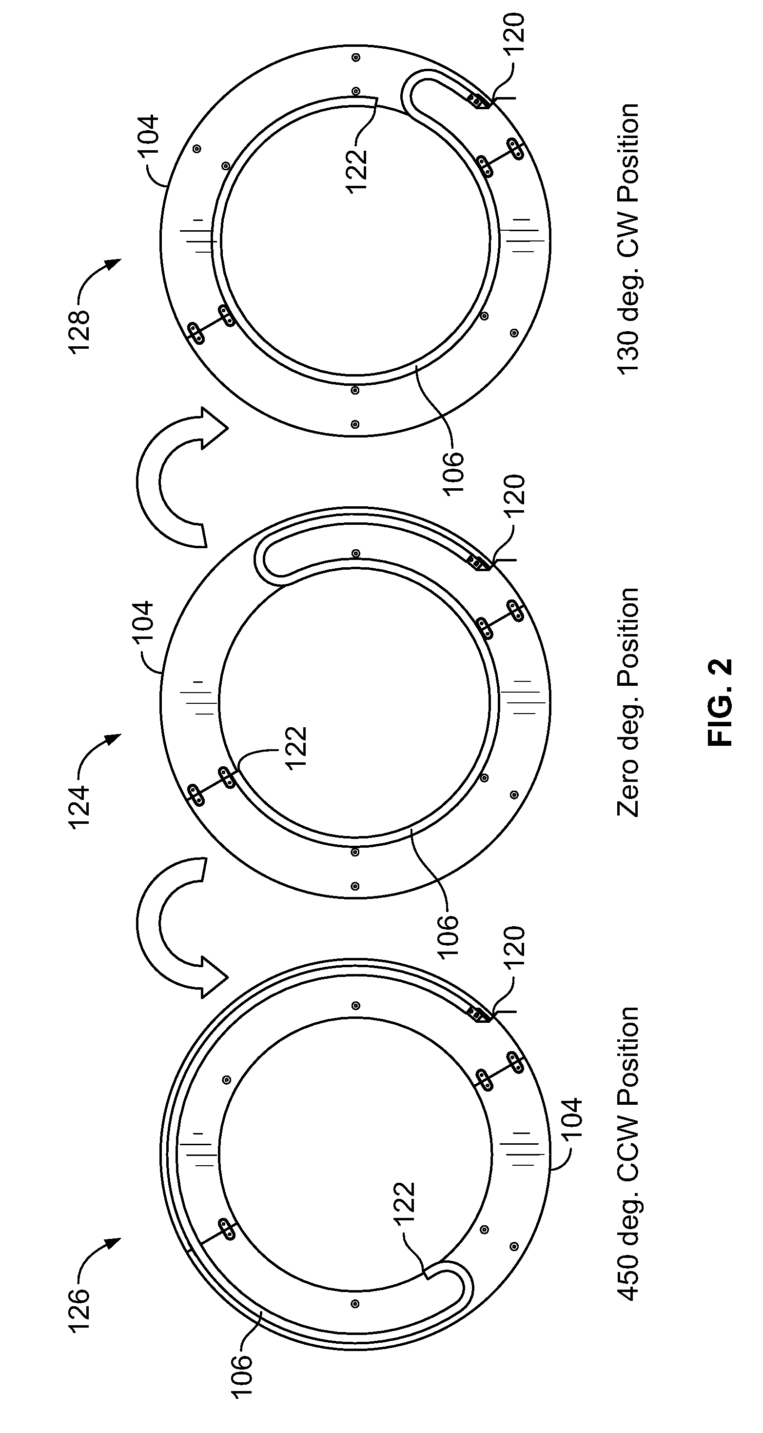 Apparatus and method for identifying the absolute rotation of a rotating imaging system