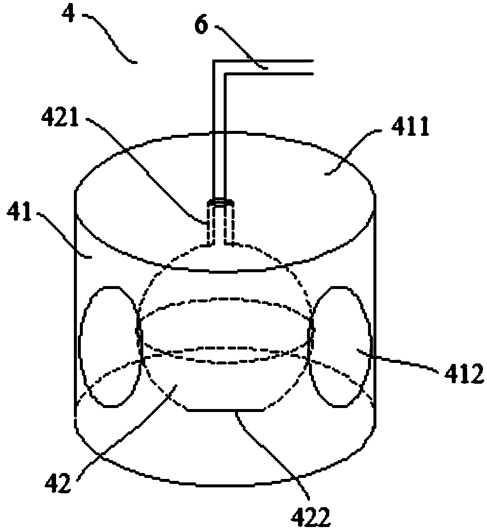 Power generator waste-heat utilization regulating assembly