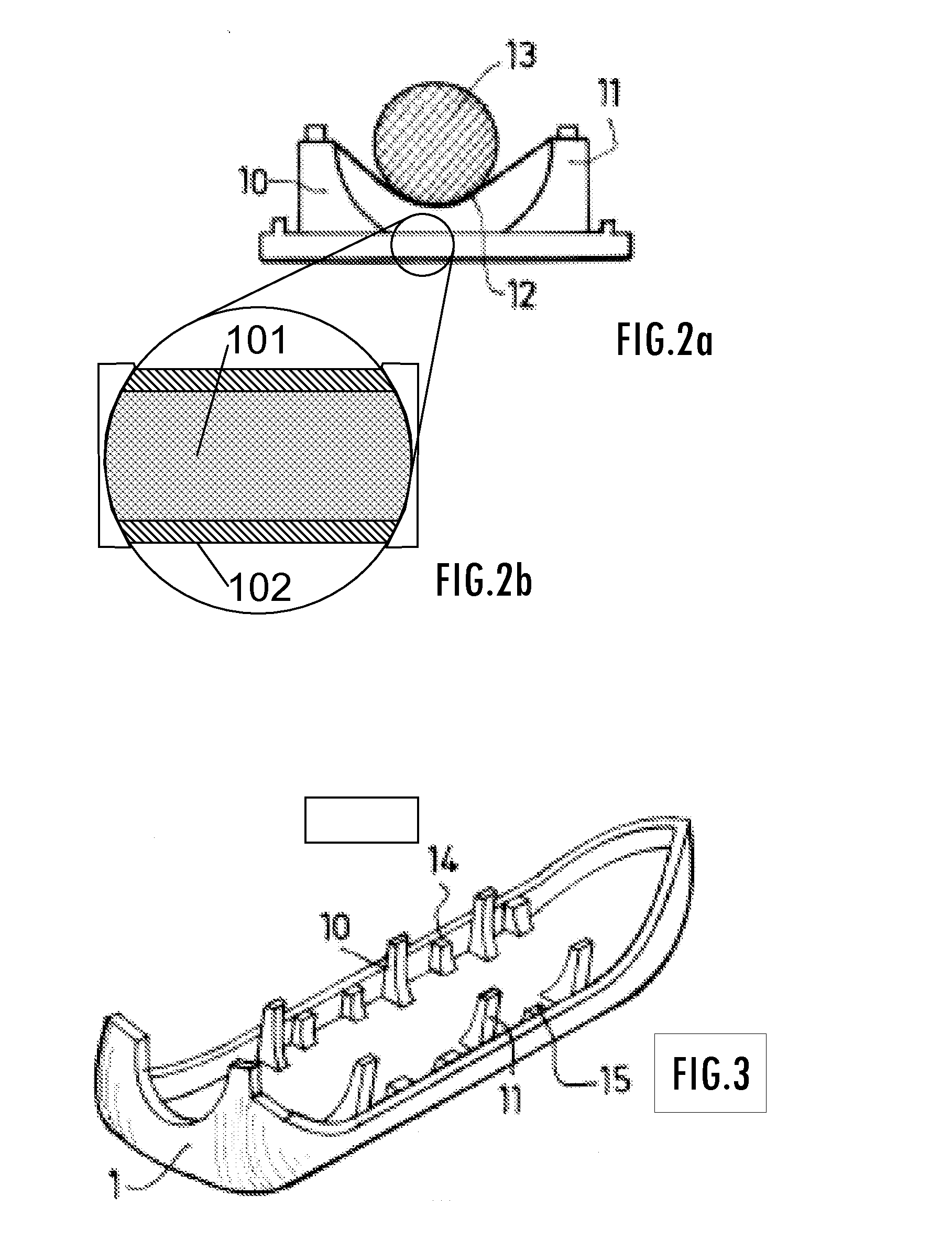 Apparatus for Body Treatment Consisting of a Shell Made of at Least Two Complementary Portions