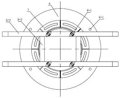 Manhole cover construction method and auxiliary installation device for pavement inspection well