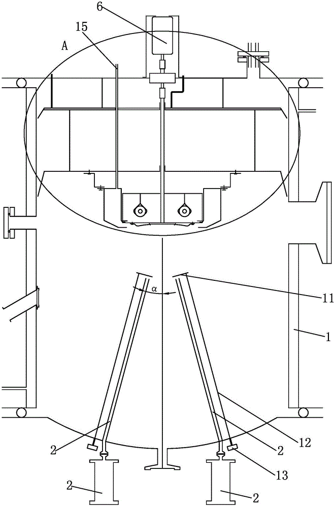 Independent-type multi-source confocal ultrasonic atomization pyrolysis spraying reaction chamber