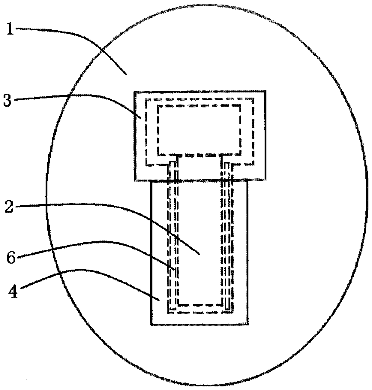 Method for installing thermocouple on inner wall of shell of high temperature container