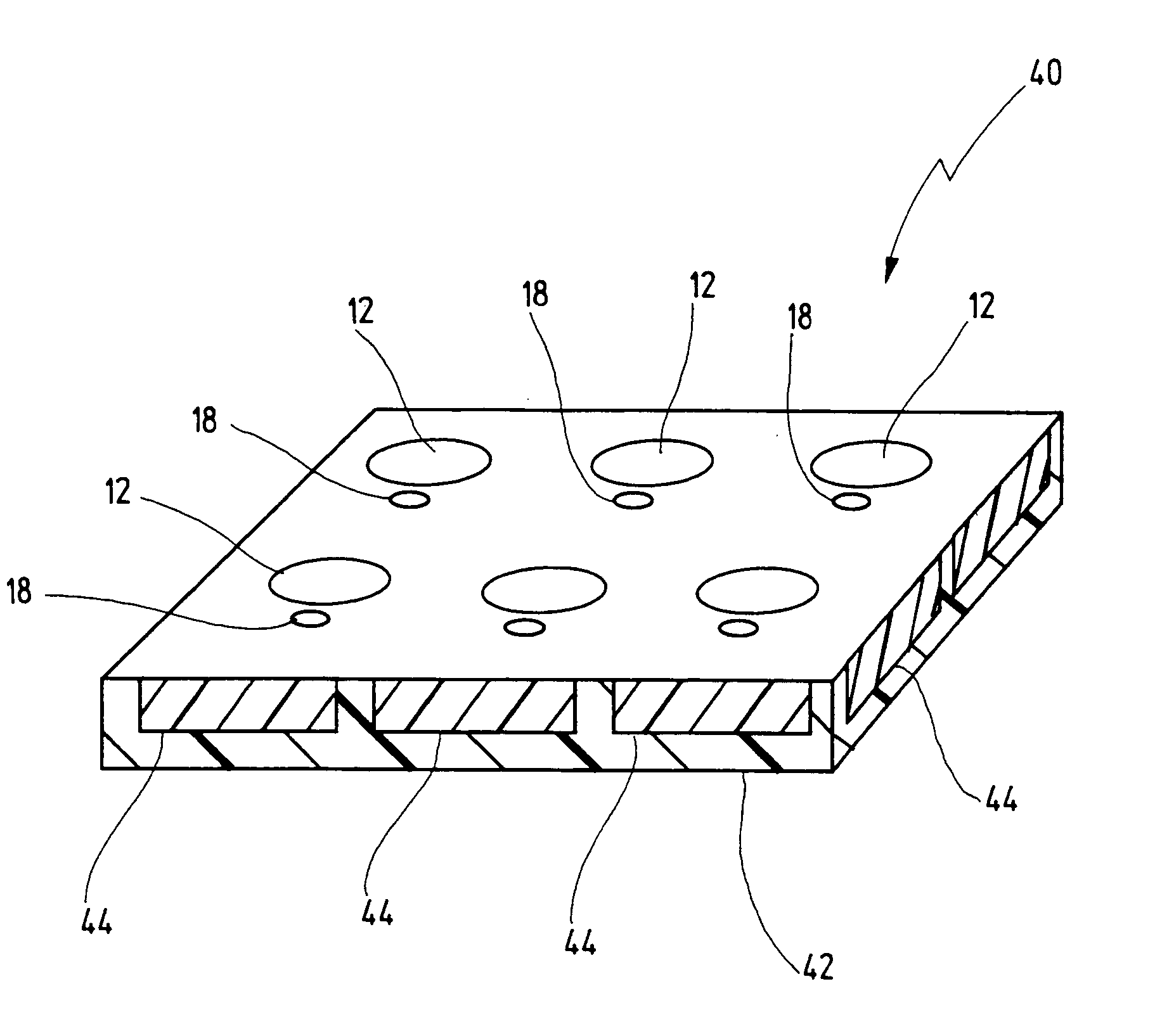 Electrode arrangement for electrical stimulation of biological material, and a multi-electrode array for use in such an electrode arrangement