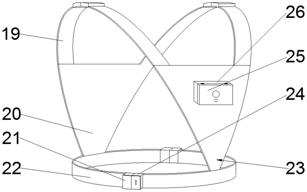 Old people nursing device based on deep learning