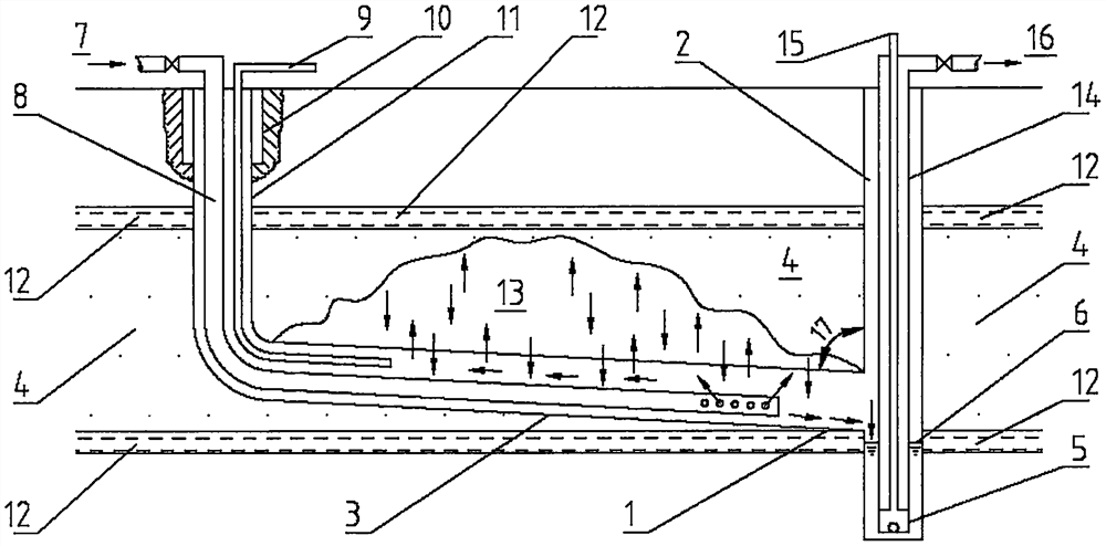 Steam-assisted gravity channel oil extraction method