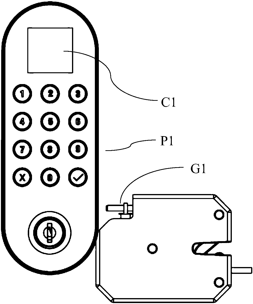 User logout method for intelligent lock