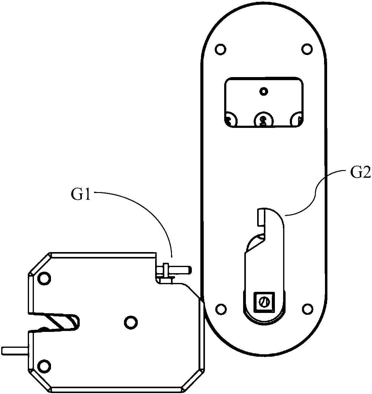 User logout method for intelligent lock