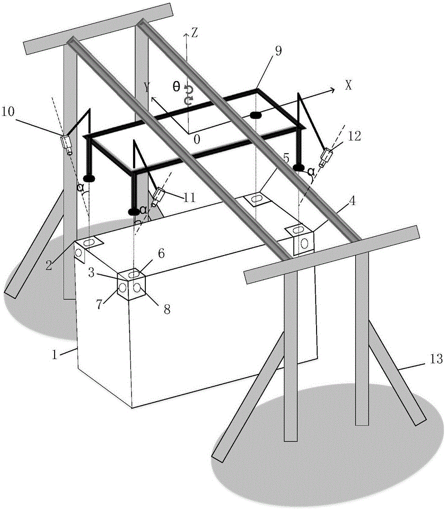 Vision-based container automatic joint and hoisting system and hoisting method