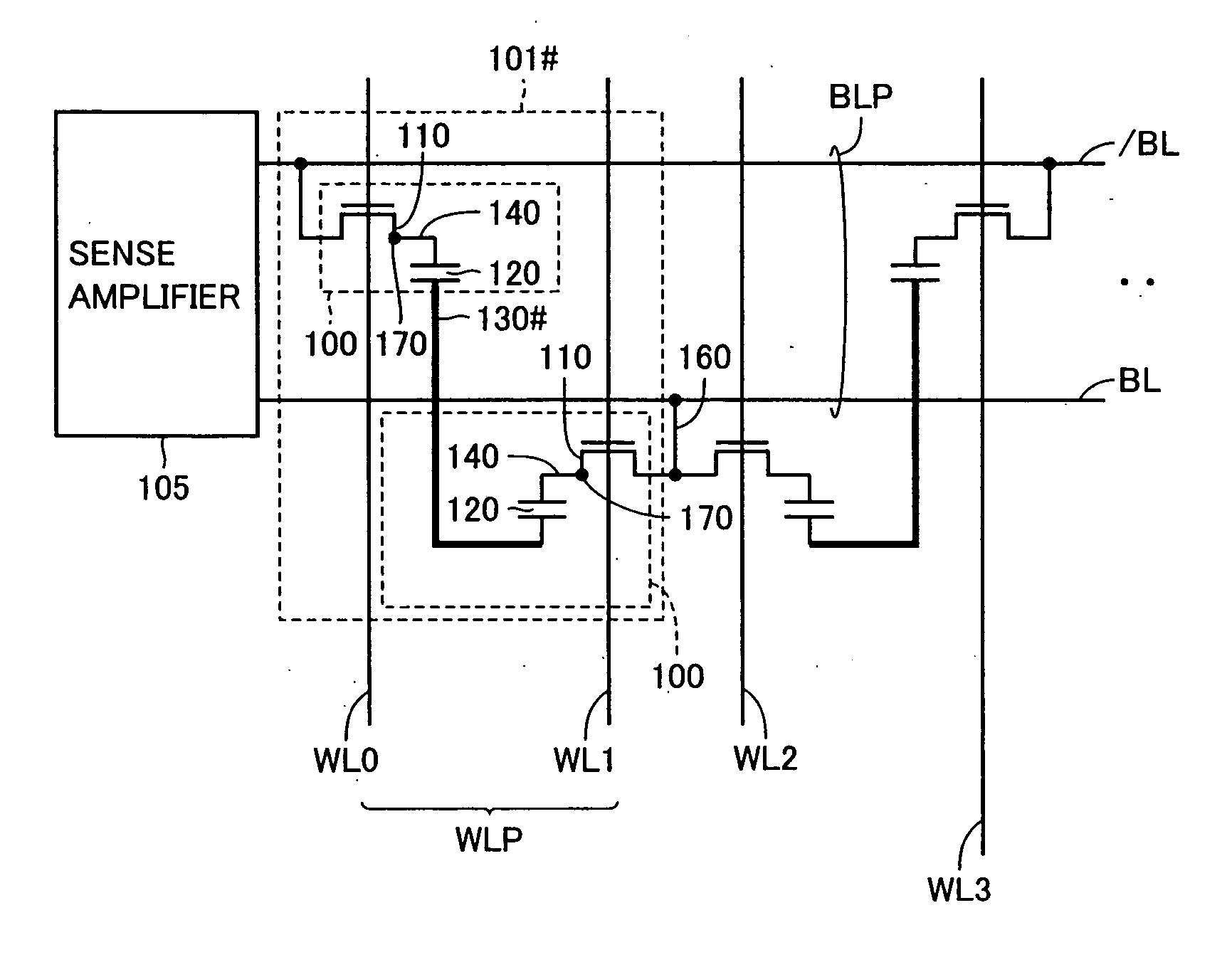 Semiconductor memory device having dummy word line