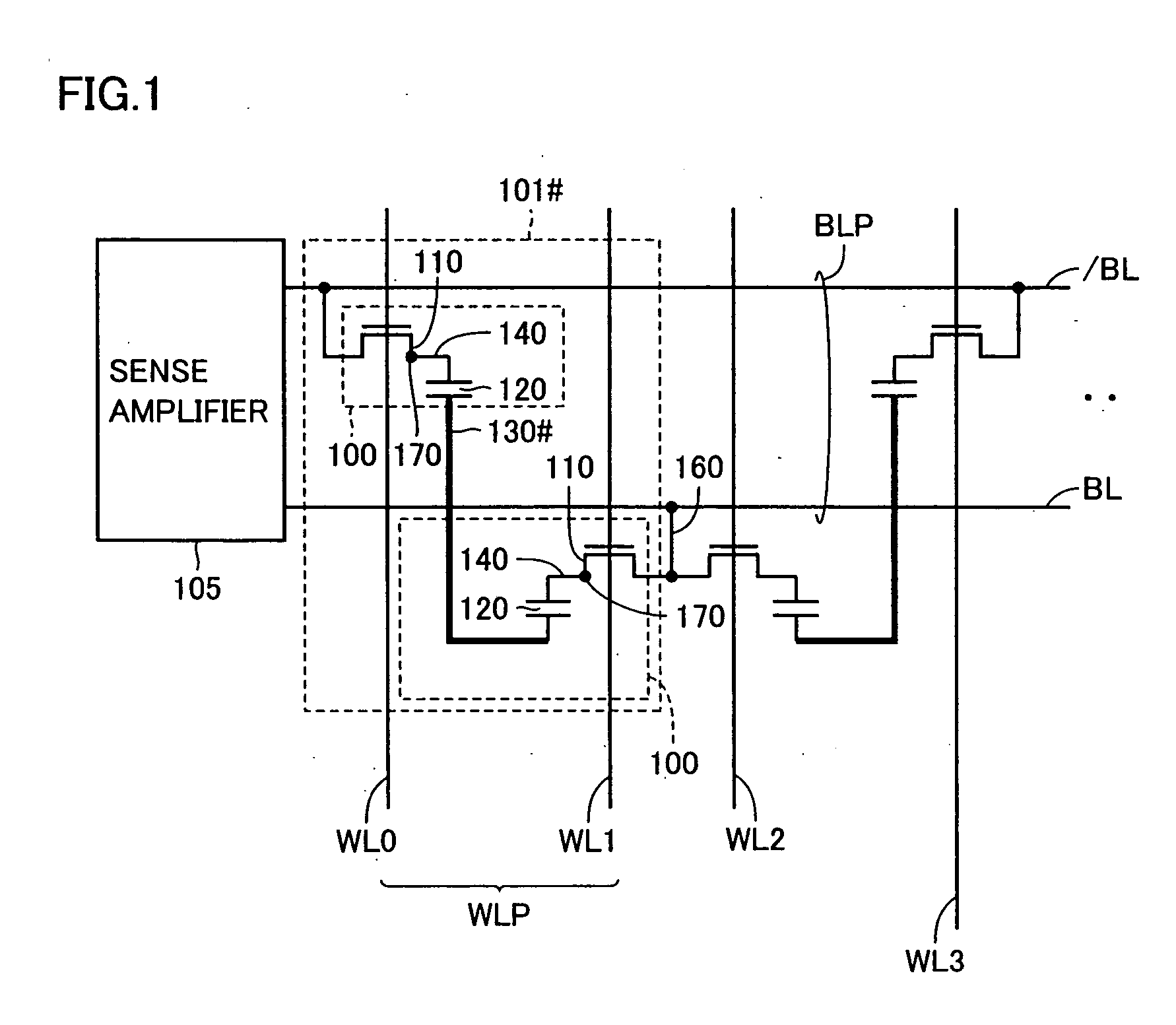 Semiconductor memory device having dummy word line