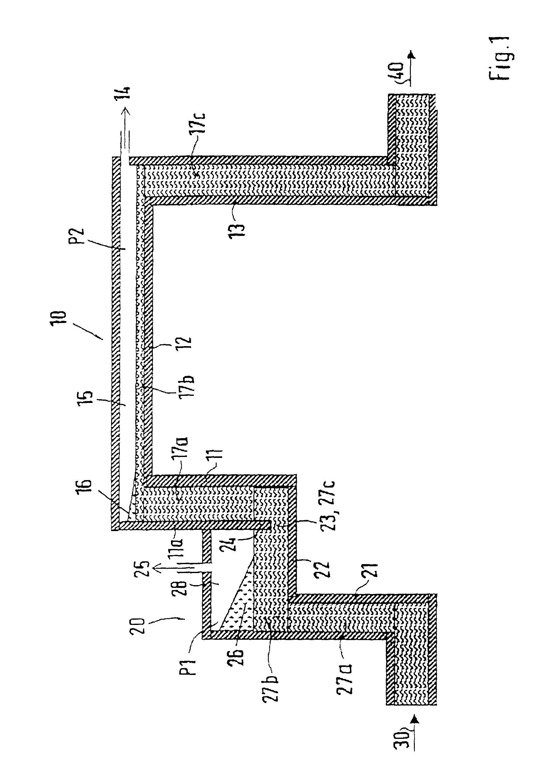Method and device for refining a glass melting