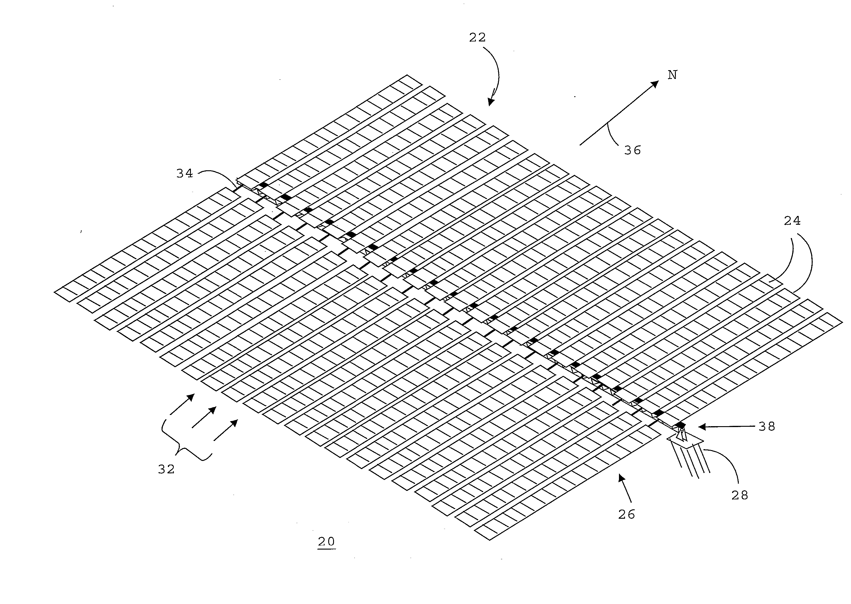 System for Supporting Energy Conversion Modules