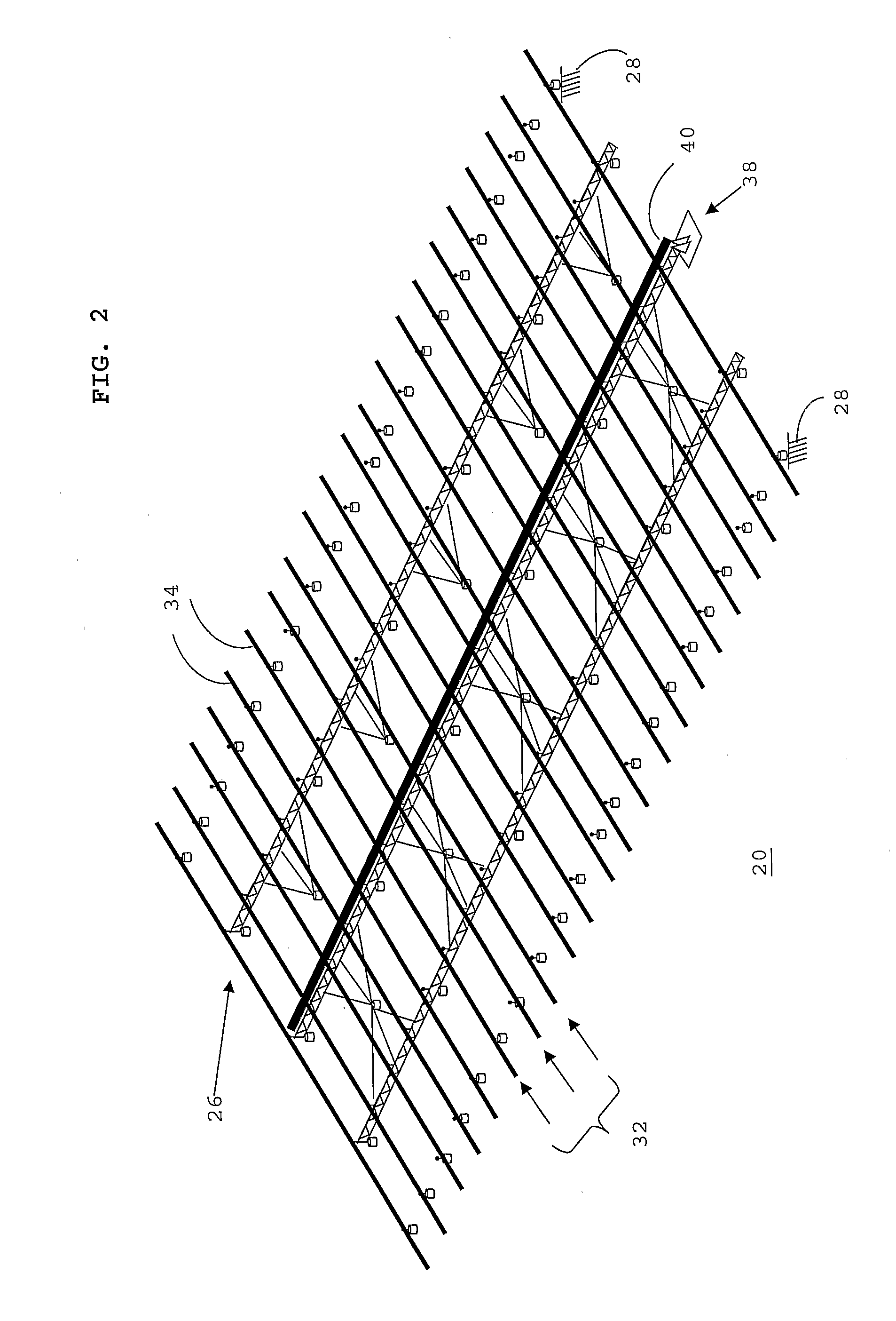 System for Supporting Energy Conversion Modules