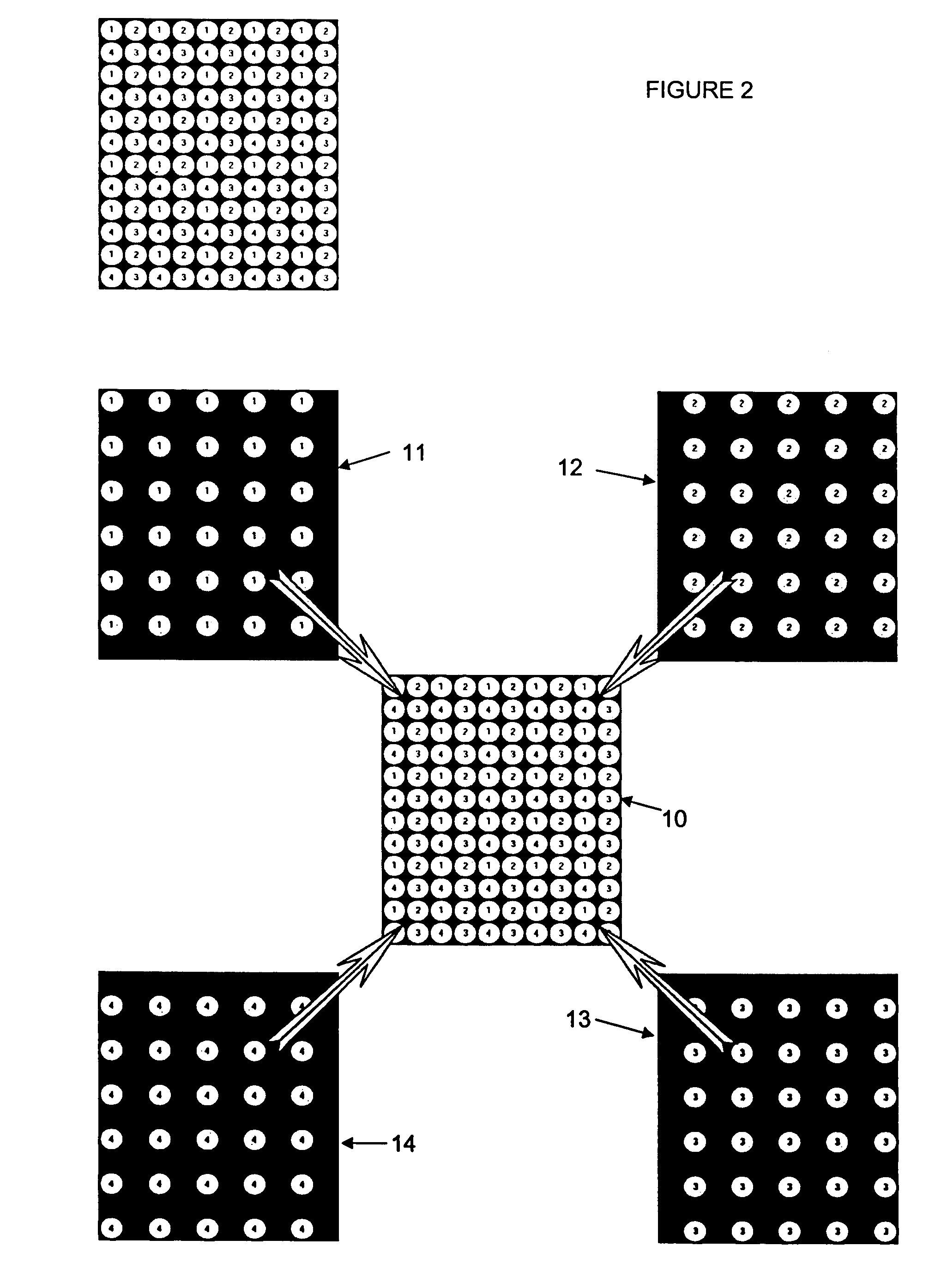 Process for creation and display of merged digital images