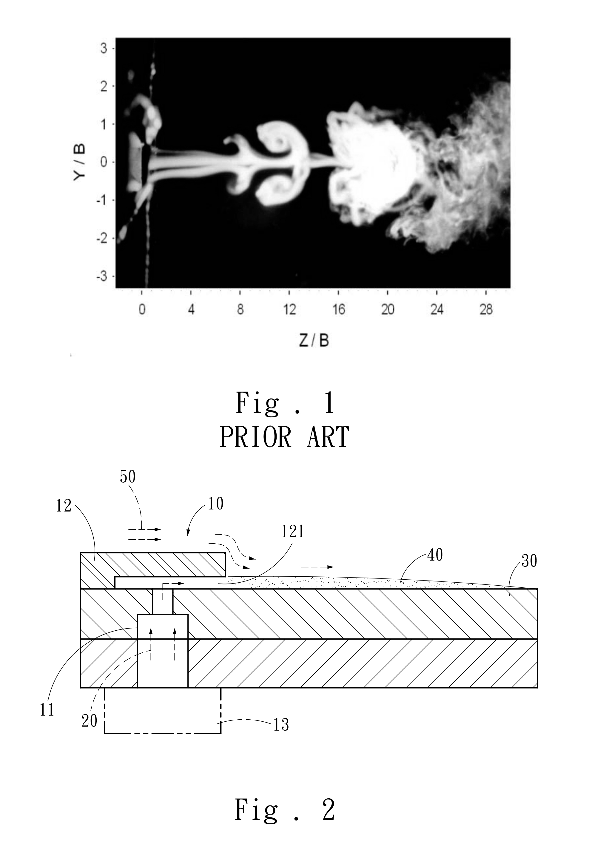 Micro jet gas film generation apparatus