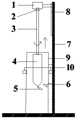 Device and method for manufacturing large-size mandrel loose body