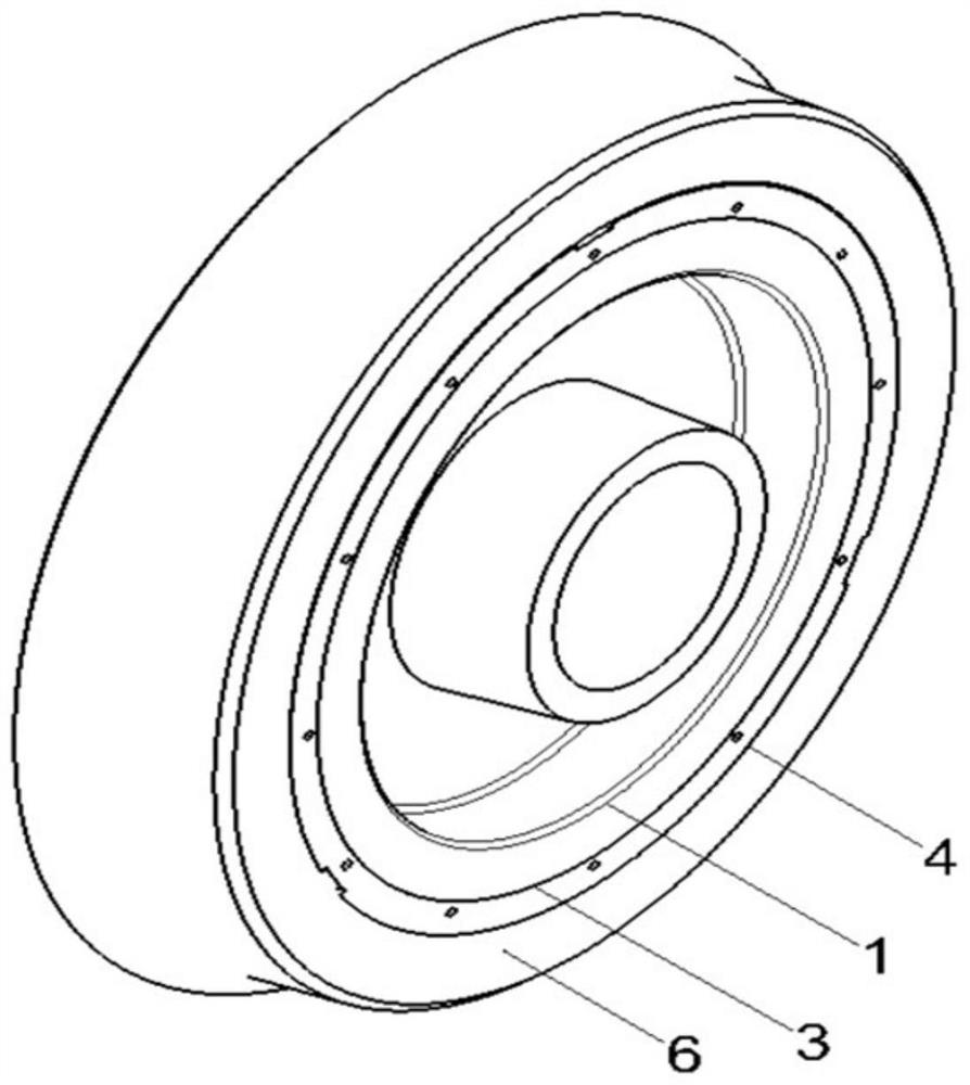 A rail vehicle elastic wheel with active control of vibration and noise reduction