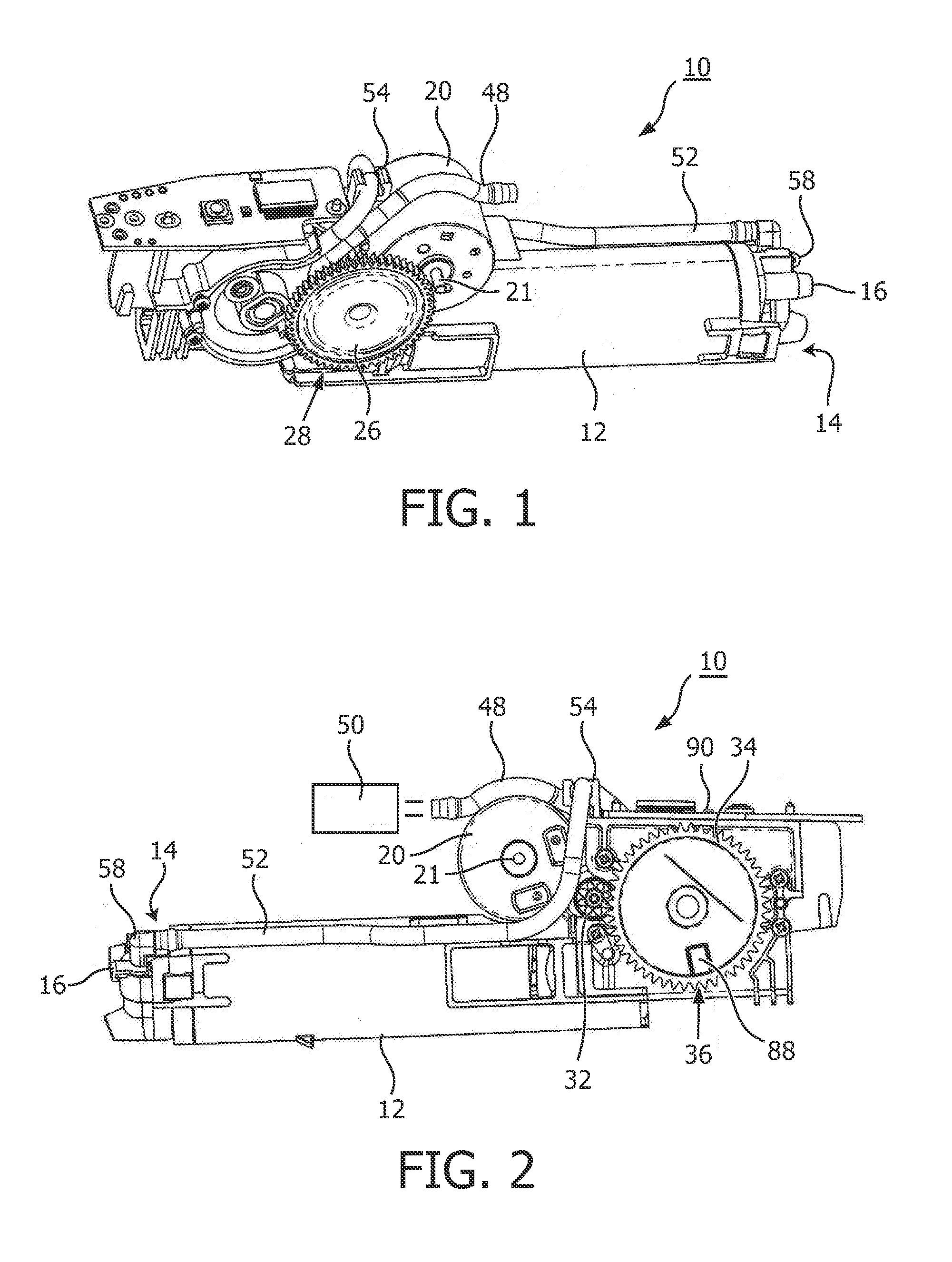Oral care appliance using pulsed fluid flow