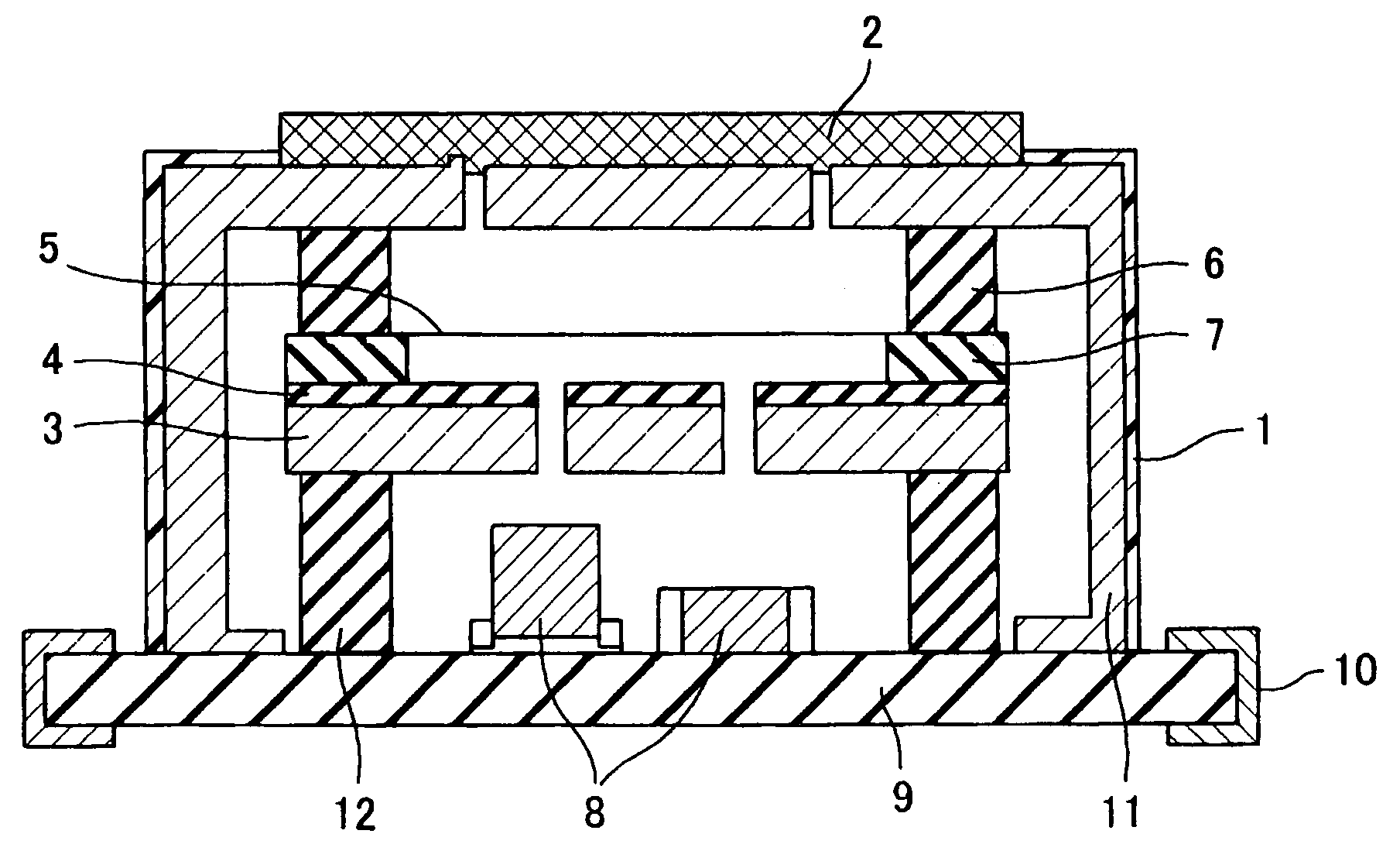 Heat-resistant electret condenser microphone