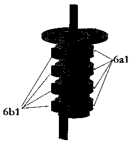 Power supply system of cable type electric excavator