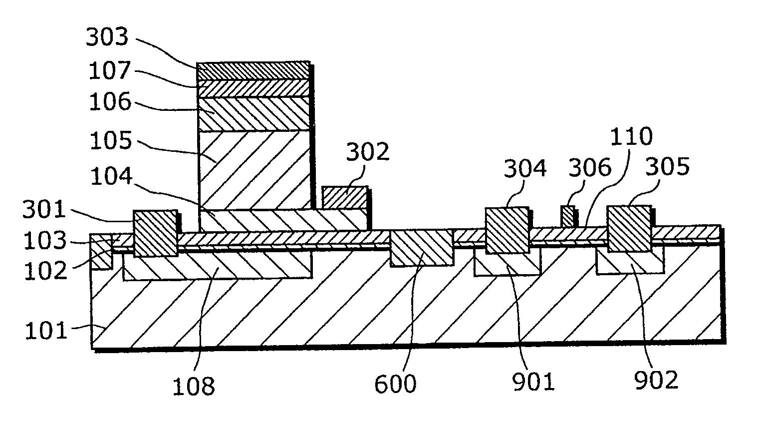 Semiconductor device having a hetero-junction bipolar transistor and manufacturing method thereof