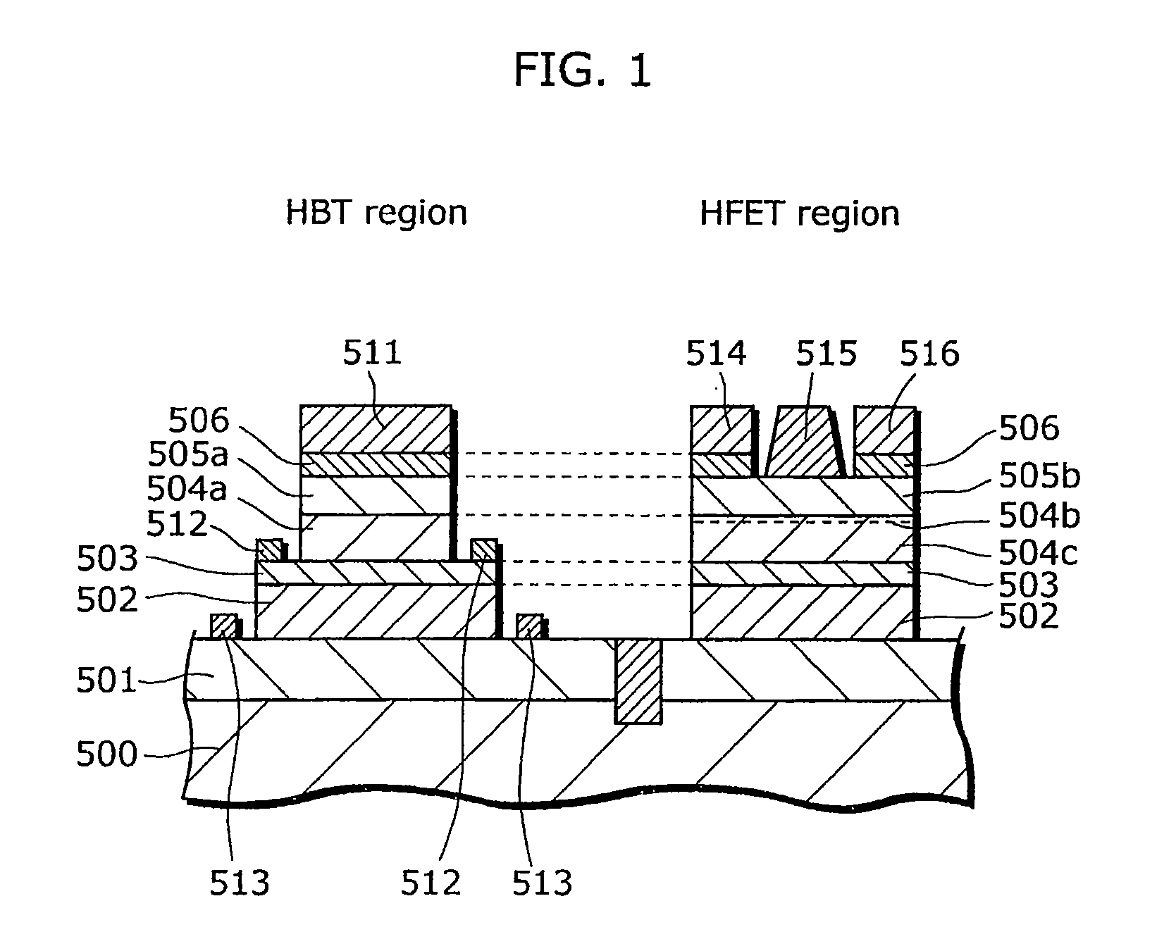 Semiconductor device having a hetero-junction bipolar transistor and manufacturing method thereof