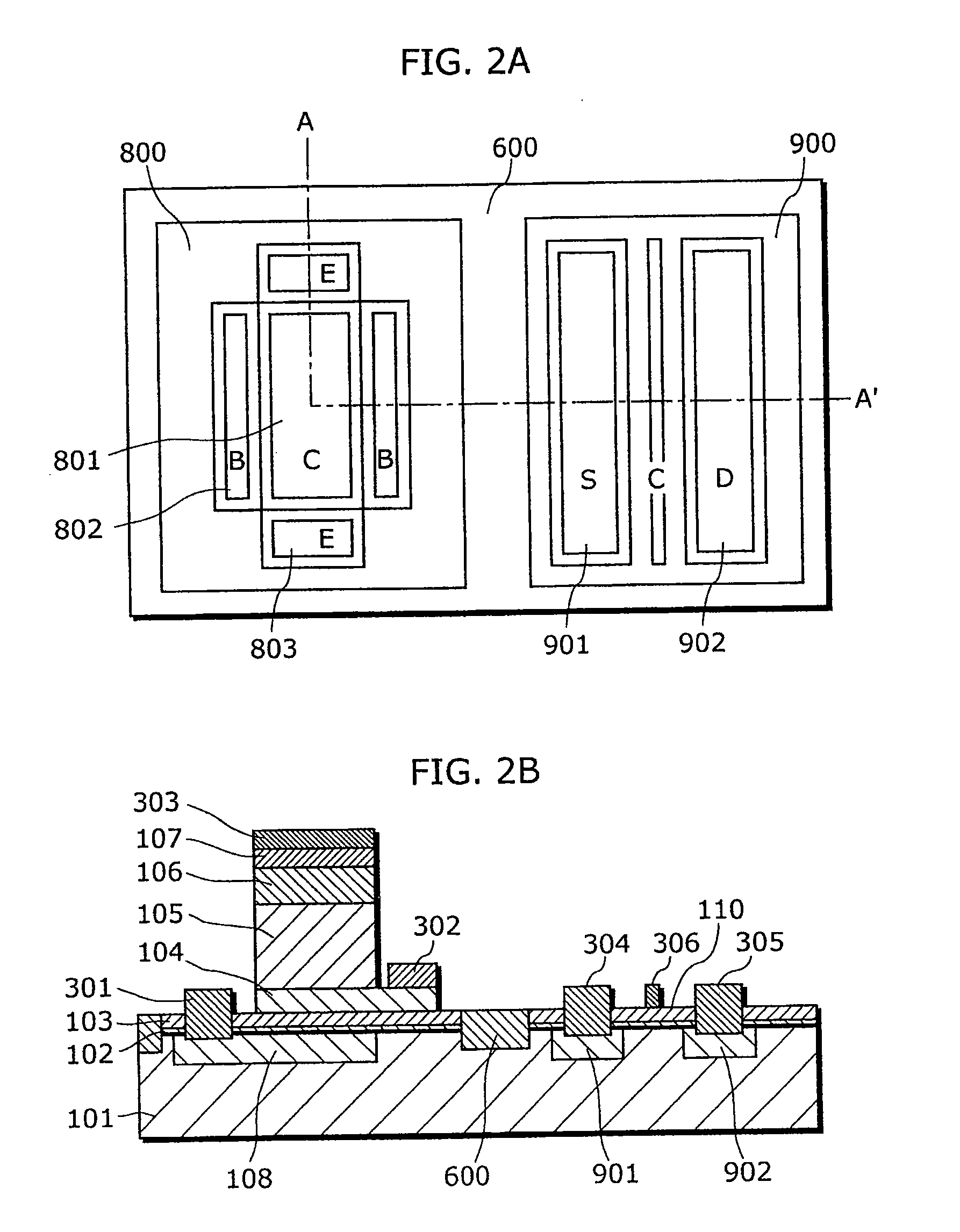 Semiconductor device having a hetero-junction bipolar transistor and manufacturing method thereof