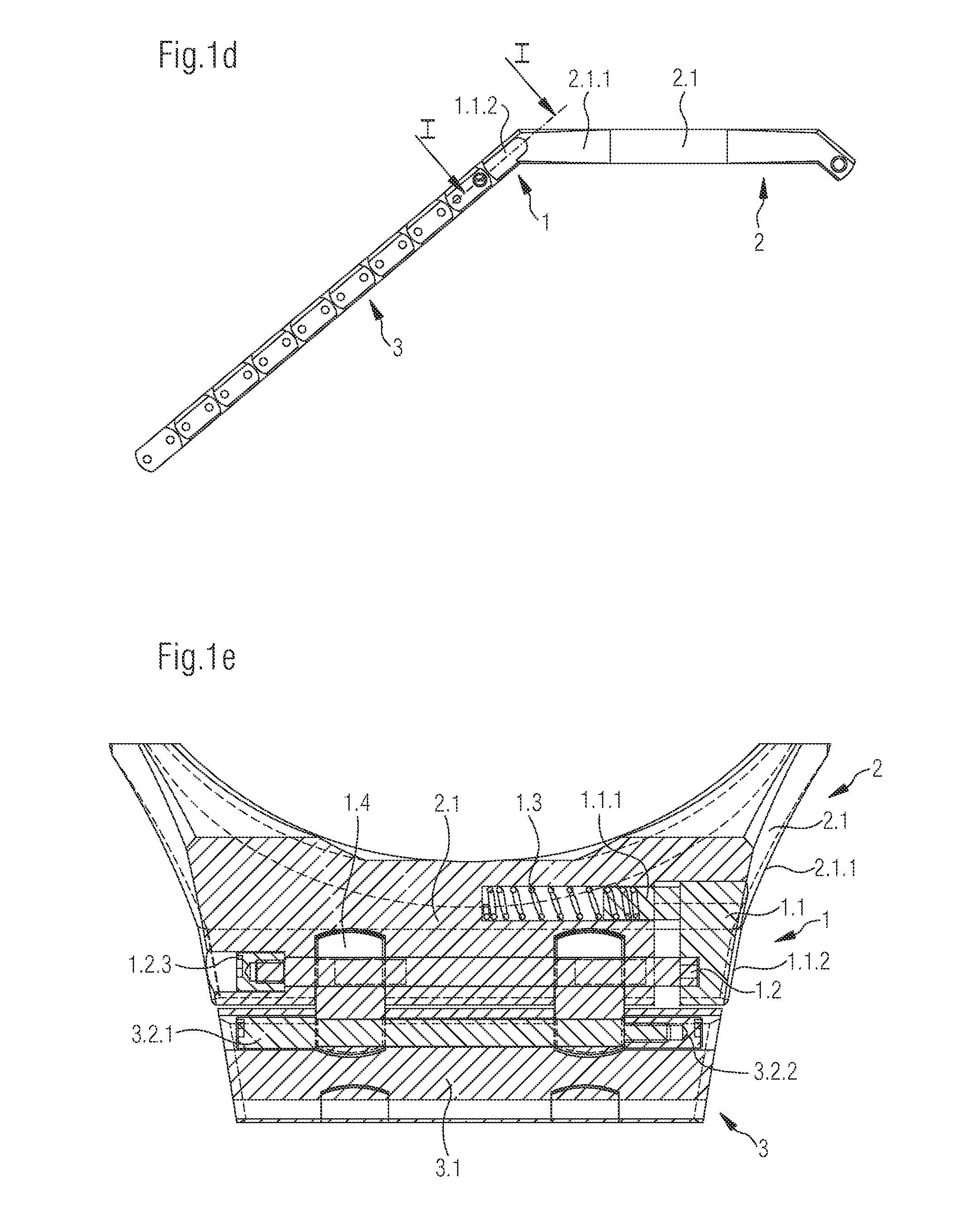 Device for attaching an interchangeable bracelet for a timepiece
