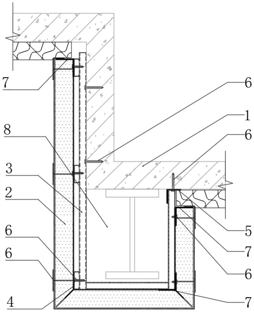 Air conditioner static pressure device under slope stand seat and manufacturing method