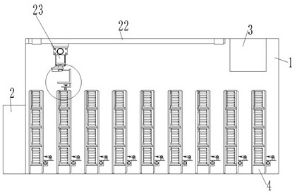 Medical refrigerating box capable of reducing temperature and humidity fluctuation