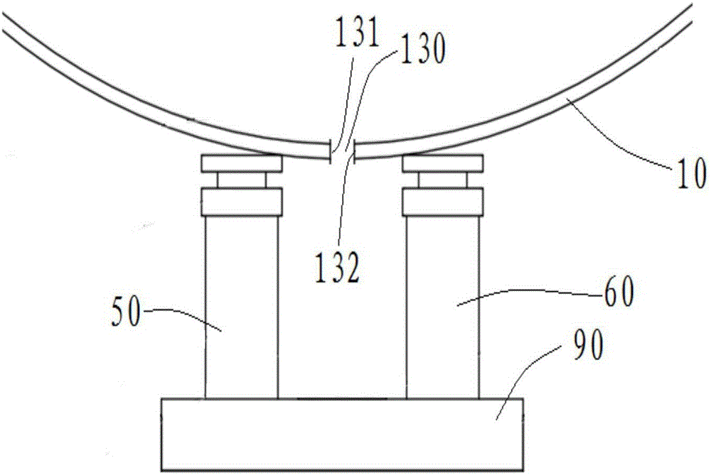 Tower piece body, tower section, tower and manufacturing method of tower piece body