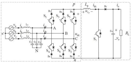 Control method for fast charging power converter of electric vehicle