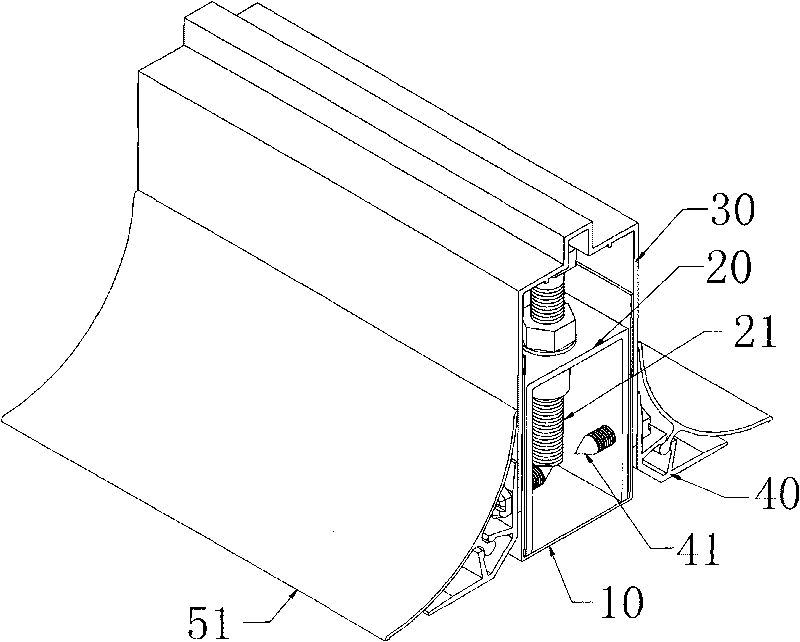 Adjustable ground rail system