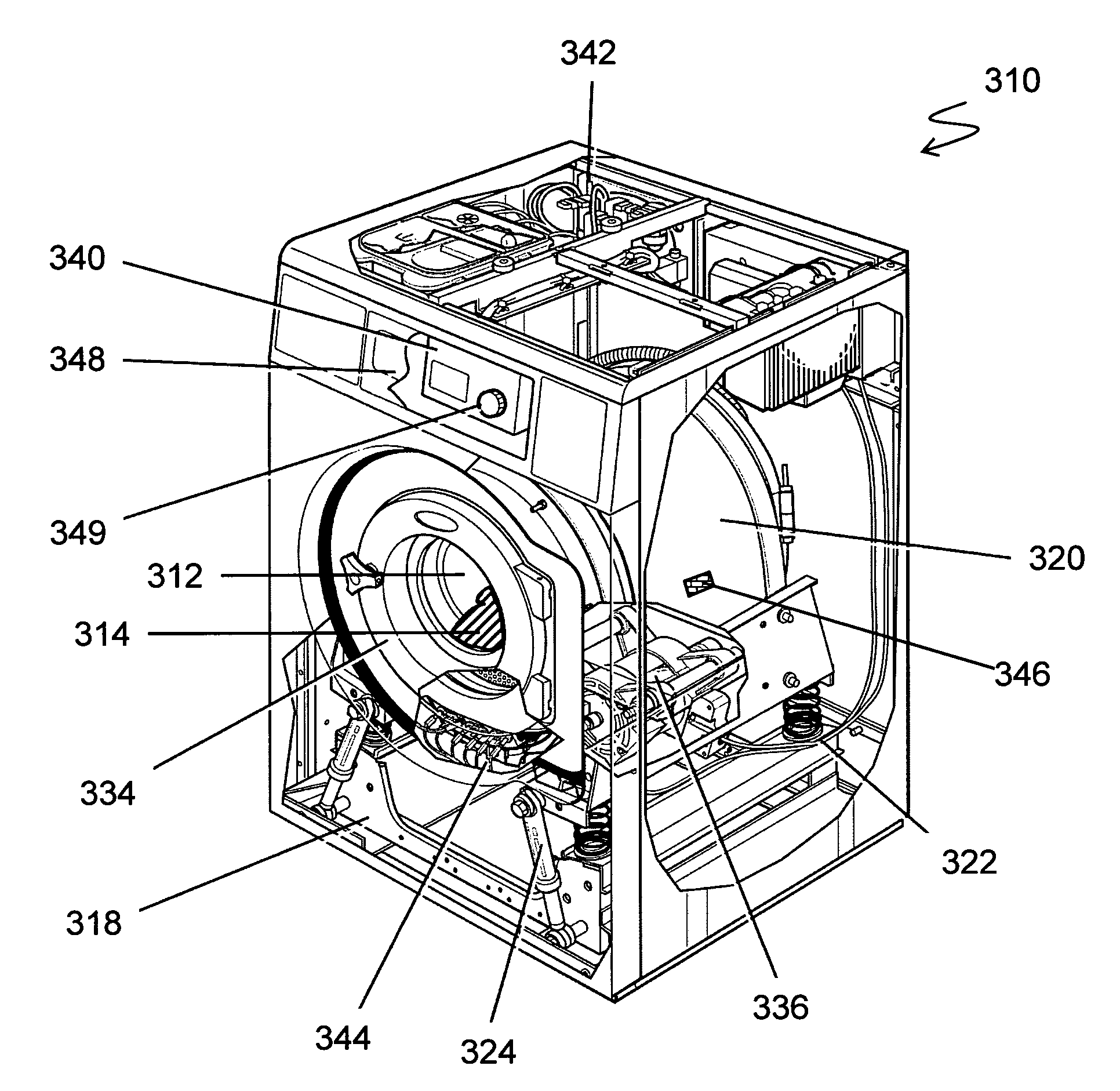 Method for processing laundry, and a laundry processing device