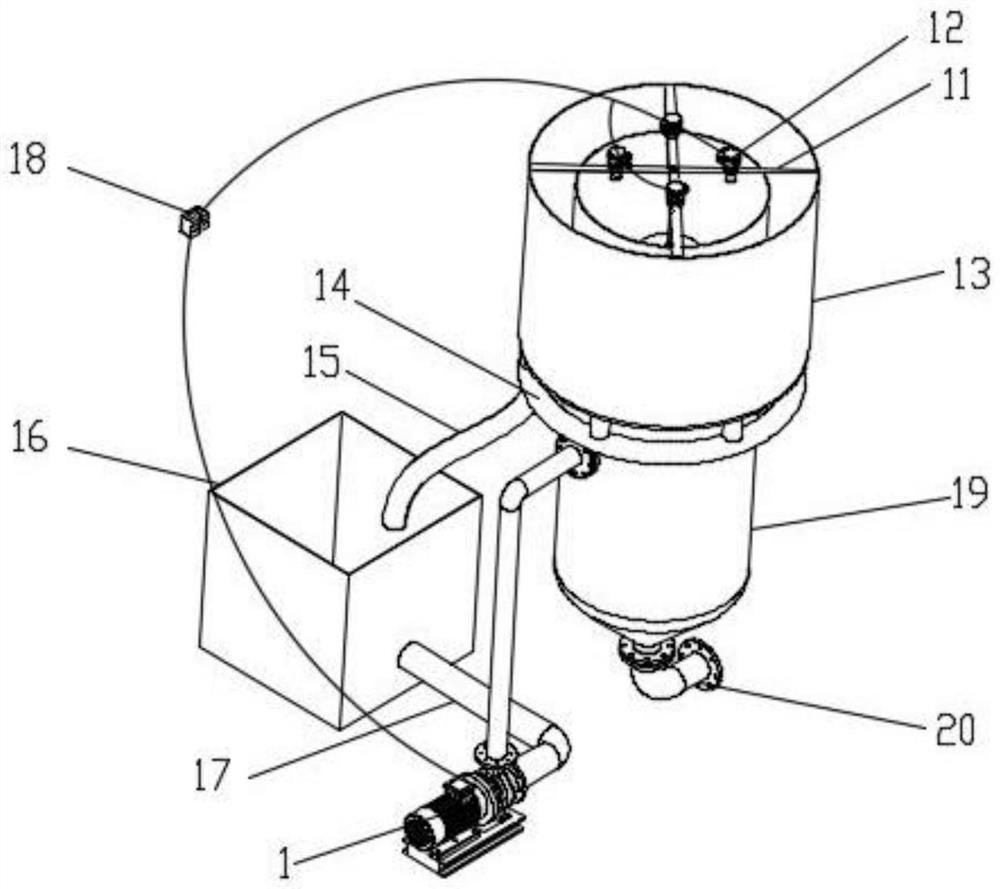 Blade energy dissipation type stable liquid level adjustable water tank for pipeline transient flow