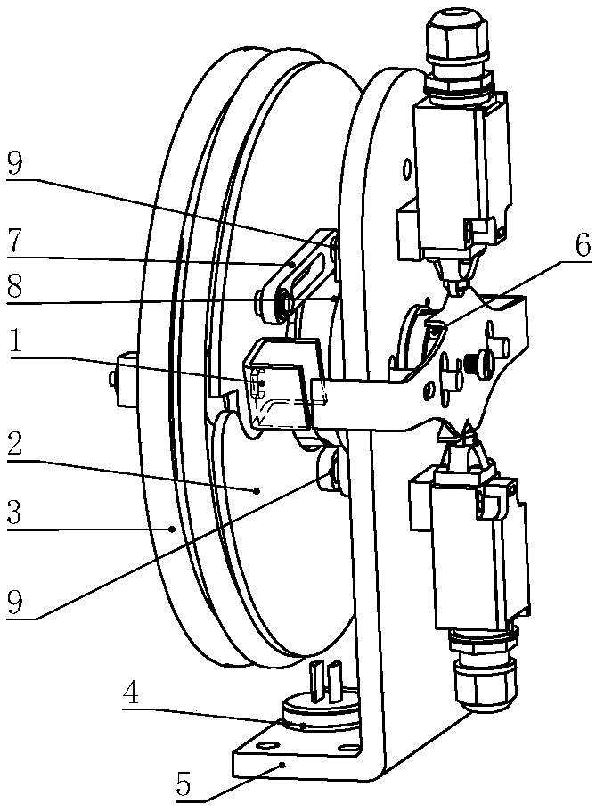 Trigger device of over-speed governor