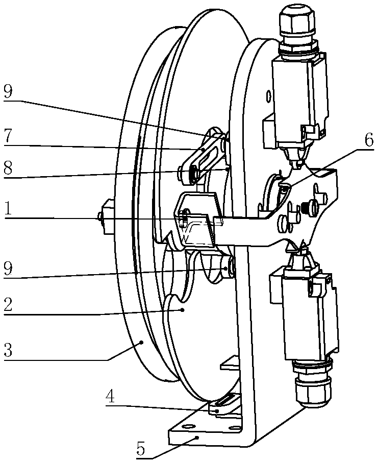 Trigger device of over-speed governor
