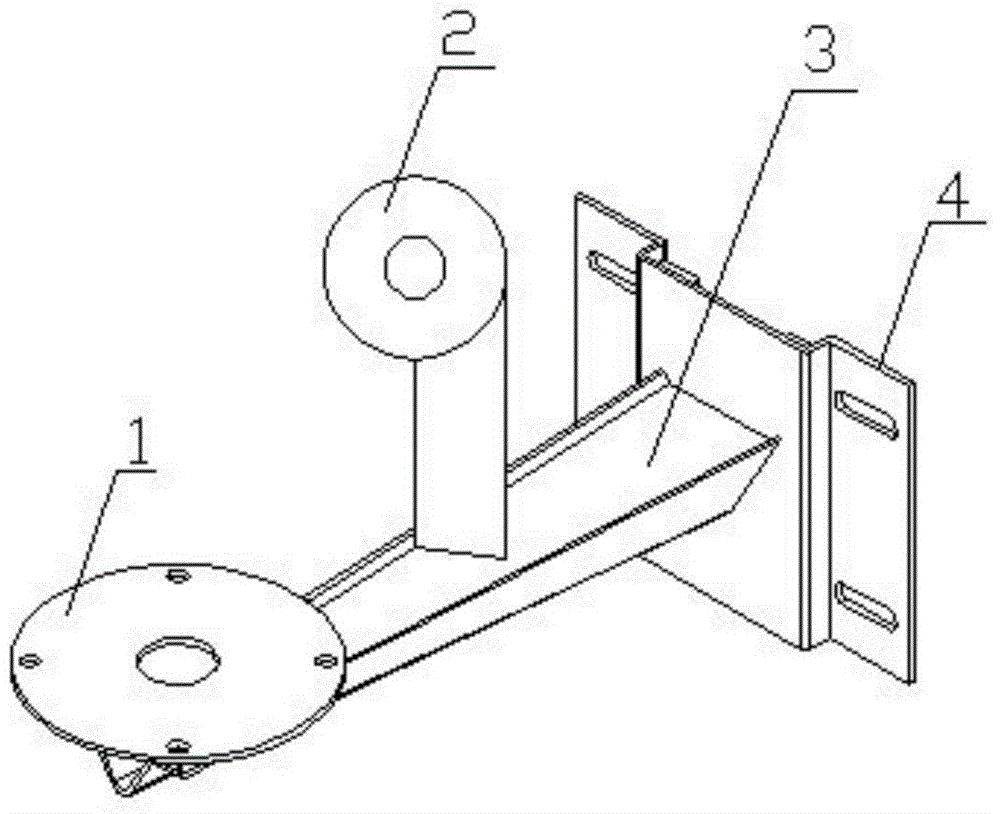 Novel numerical control mechanical transmission mechanism of slide projector