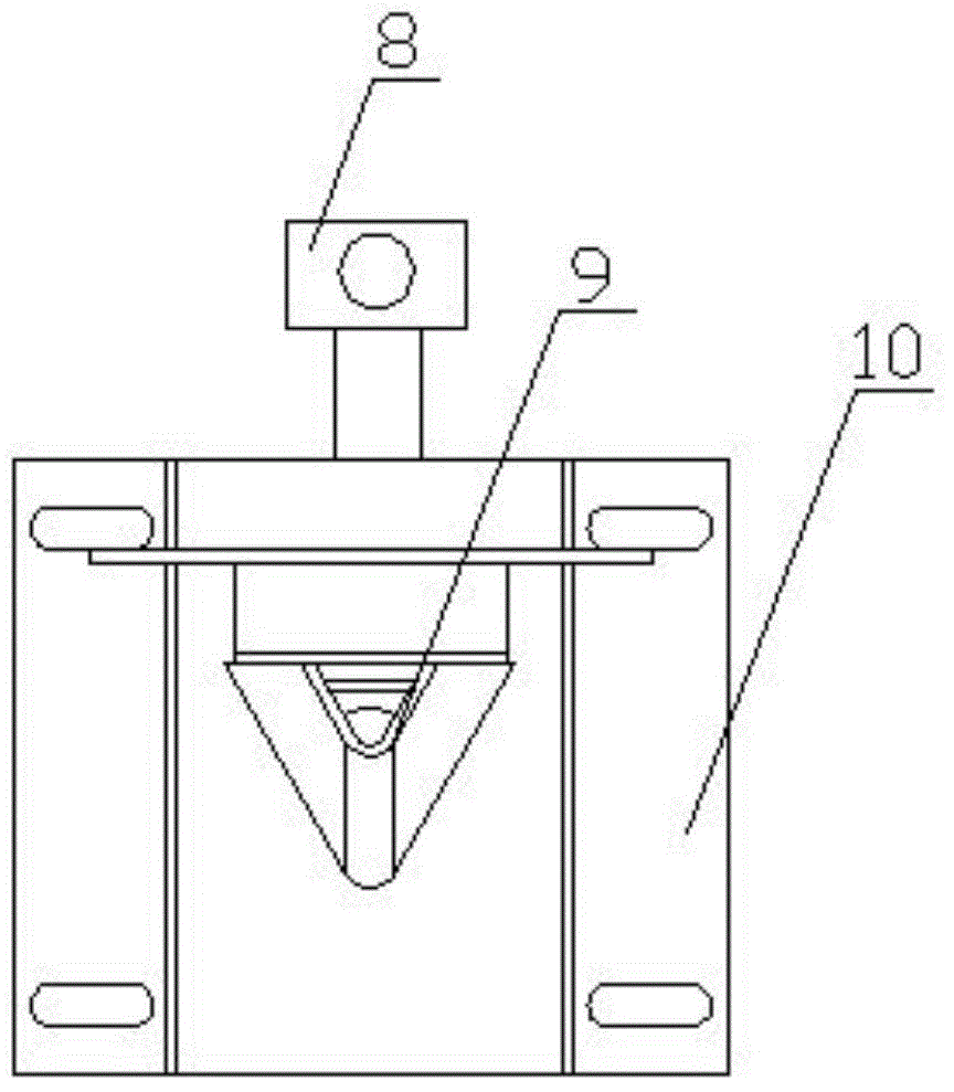 Novel numerical control mechanical transmission mechanism of slide projector