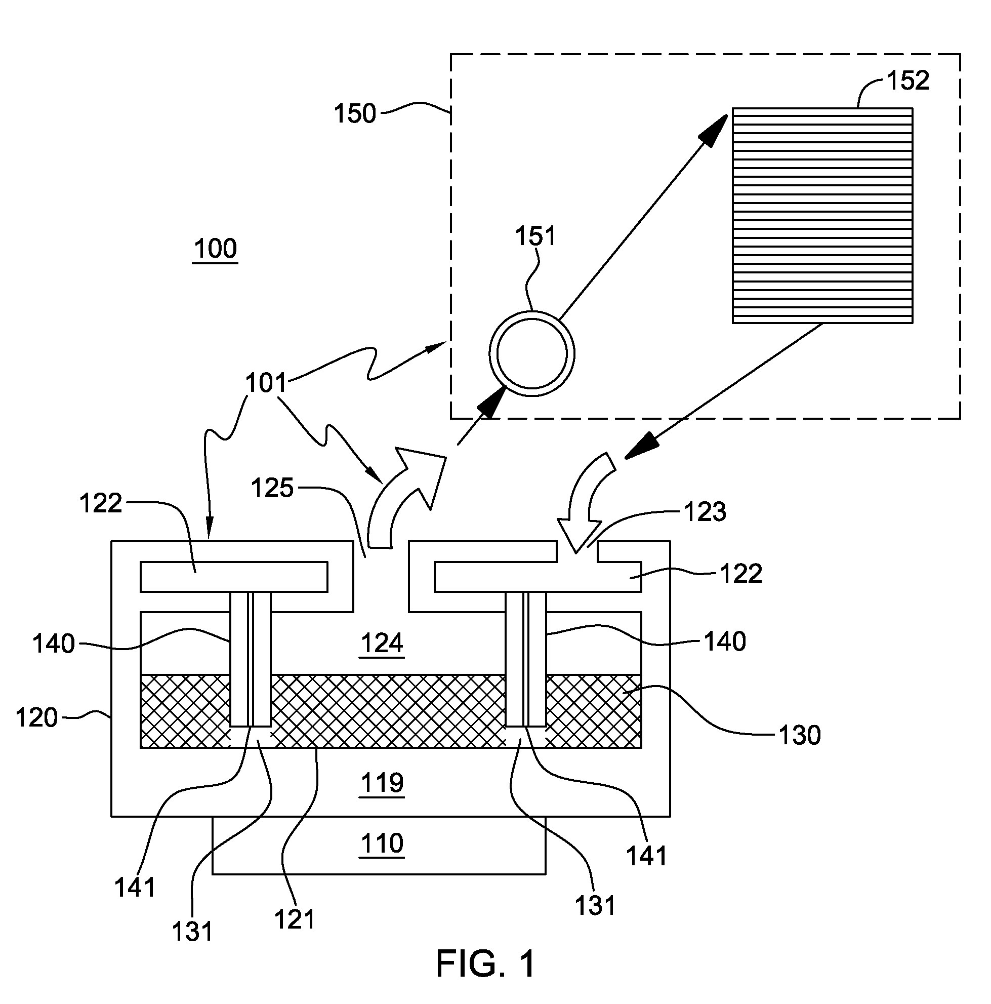 Cooling apparatus with thermally conductive porous material and jet impingement nozzle(s) extending therein