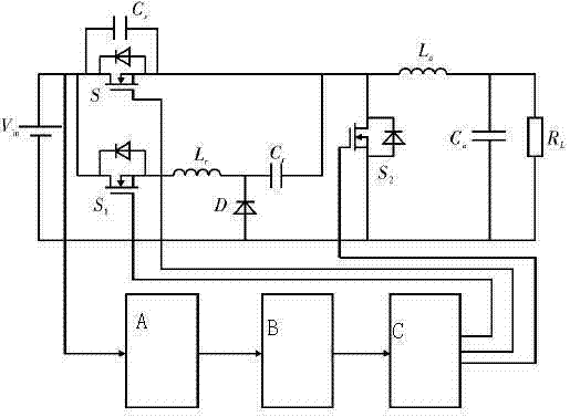 Novel step-down synchronous rectification switching power supply