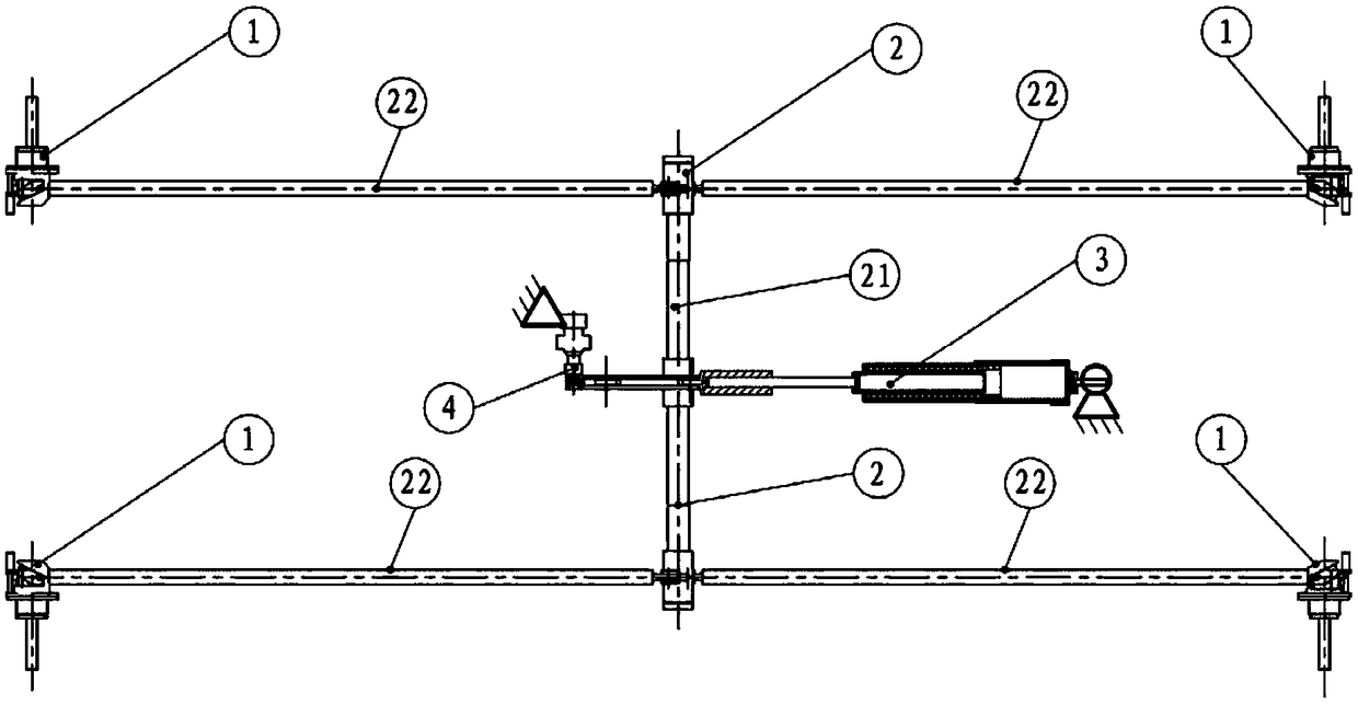 Mechanism-type separation nut and joint unlocking mechanism of satellite and launch vehicle composed of mechanism-type separation nut