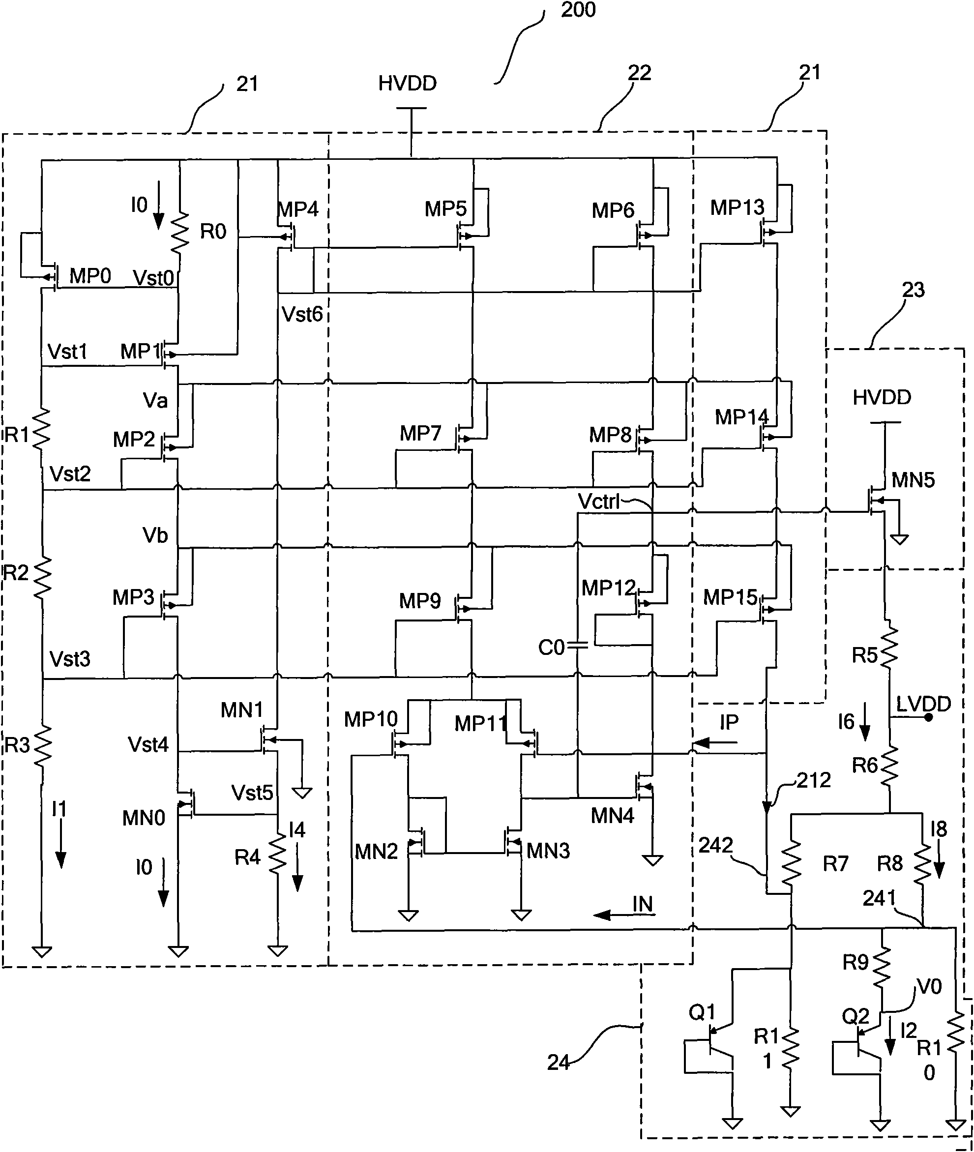 Low-voltage power-generating circuit and device thereof