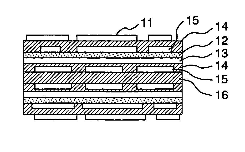 Organic/inorganic oxide mixed film, passive device contained electronic substrate using the film, and method of manufacturing organic/inorganic oxide mixed film