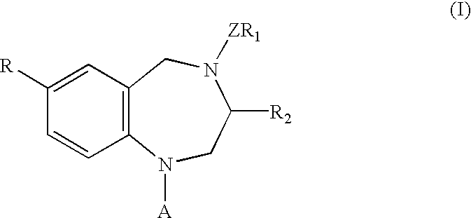 Process for the preparation of 3,7-disubstituted-2,3,4,5-tetrahydro-1H-1,4-benzodiazepine compounds