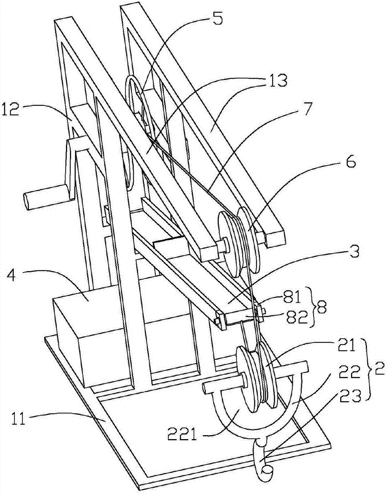 Hand-operated elevator